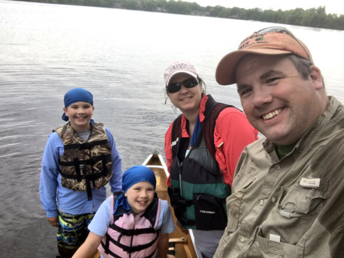 On the ice, thoughts drift to summer family fishing adventures