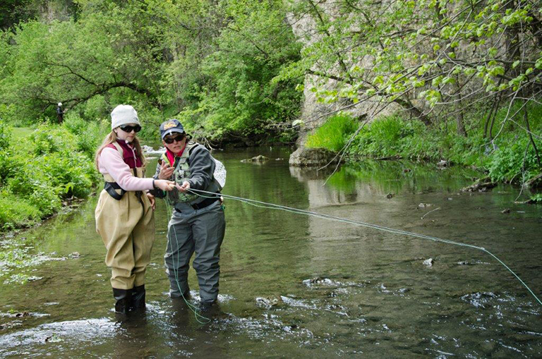 Fly-fishing weekend scheduled for beginner youth-adult pairs