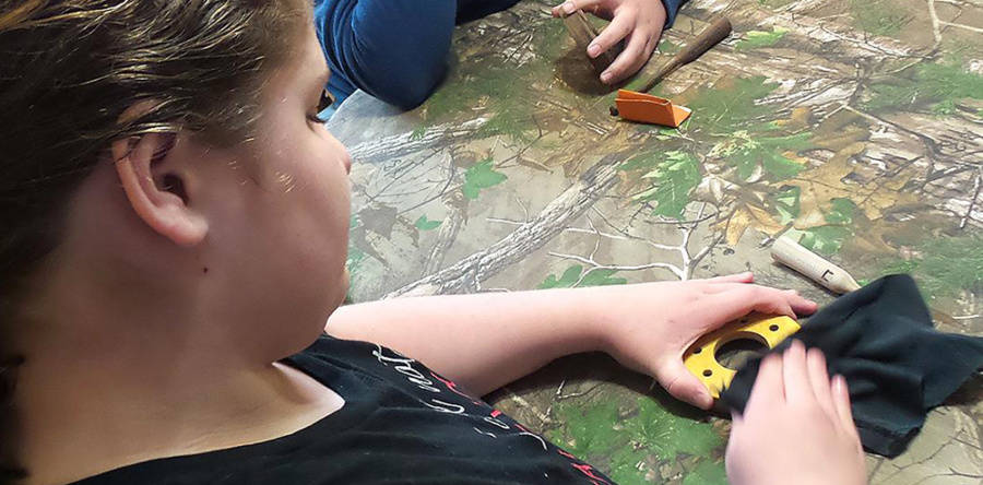 DIY turkey calls: Build pots and pegs with kids