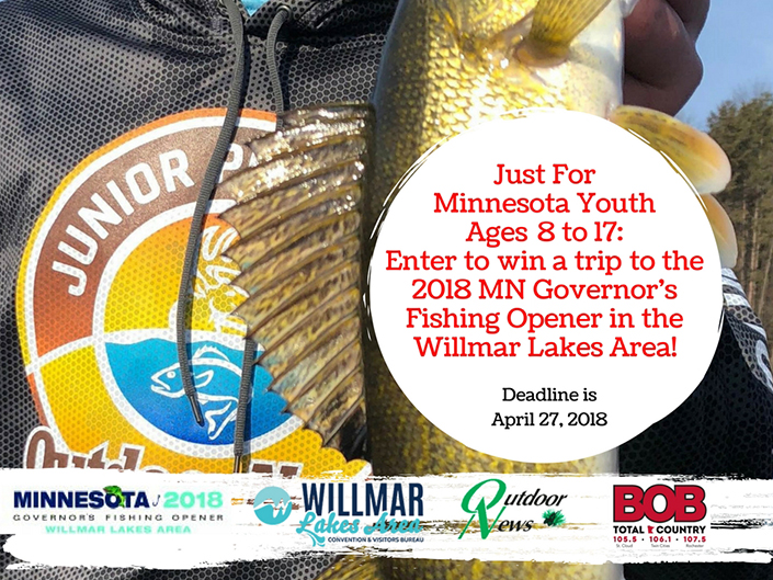 Enter fishing opener kids contest