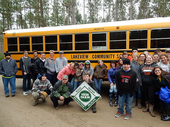 Outdoors schooling is in session: Michigan students get wild in the classroom