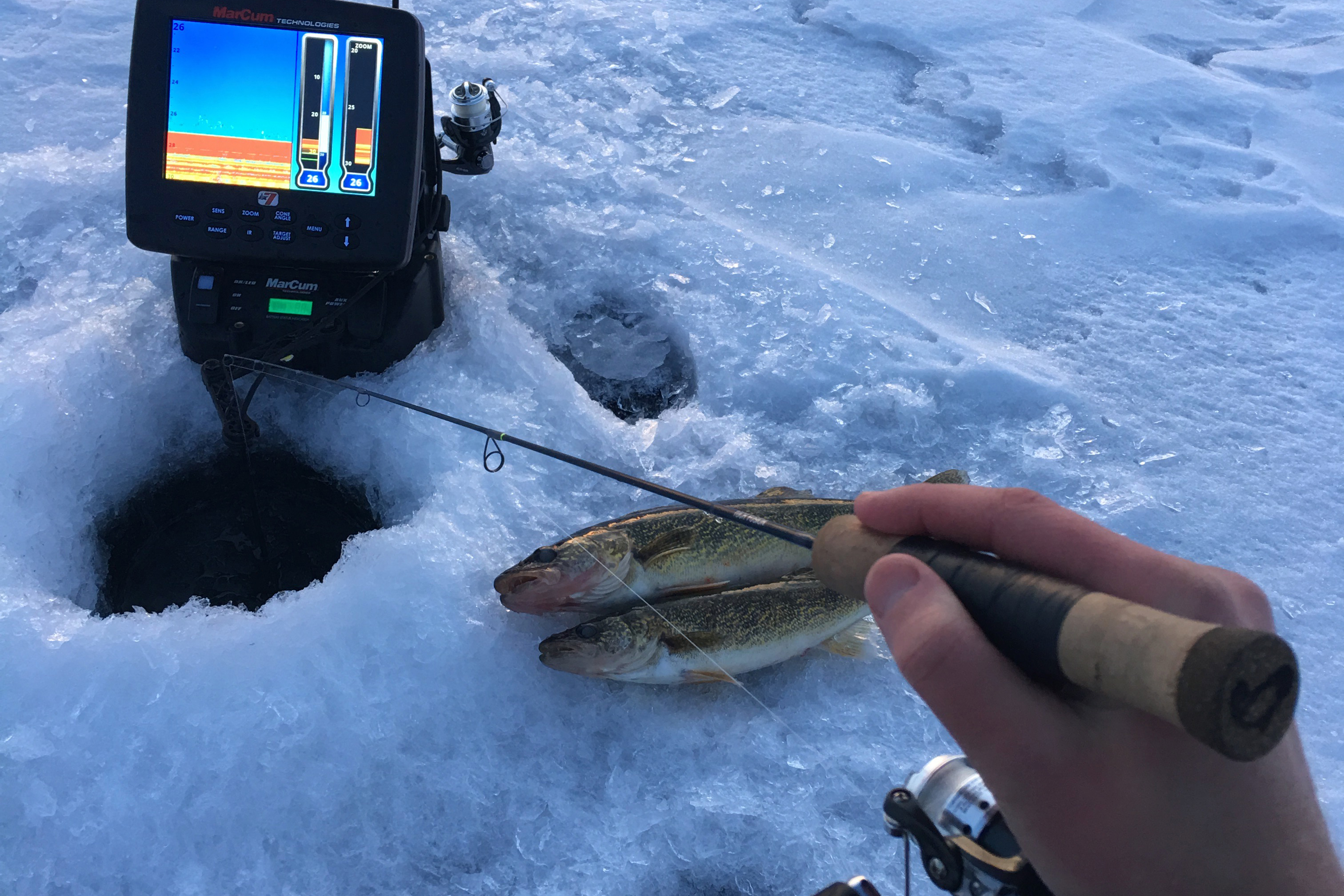 Ice fishing tips: Go-to baits and jigging tactics for first ice walleyes